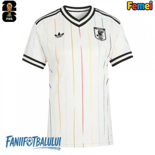 Japonia Echipament de Fotbal Replică Mondial 2026 Femei Deplasare Japonia Echipament de Fotbal Replică Mondial 2026 Femei Deplasare